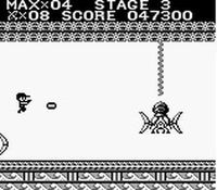 une photo d'Ã©cran de The Adventures of Star Saver sur Nintendo Game Boy